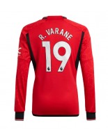 Manchester United Raphael Varane #19 Domácí Dres 2023-24 Dlouhý Rukáv
